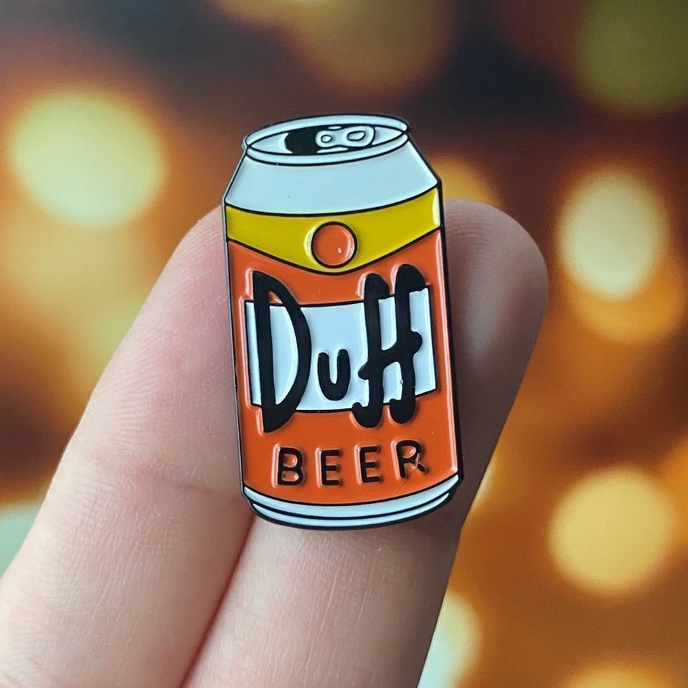 Duff Beer Enamel Pin/ Brooch Lapel